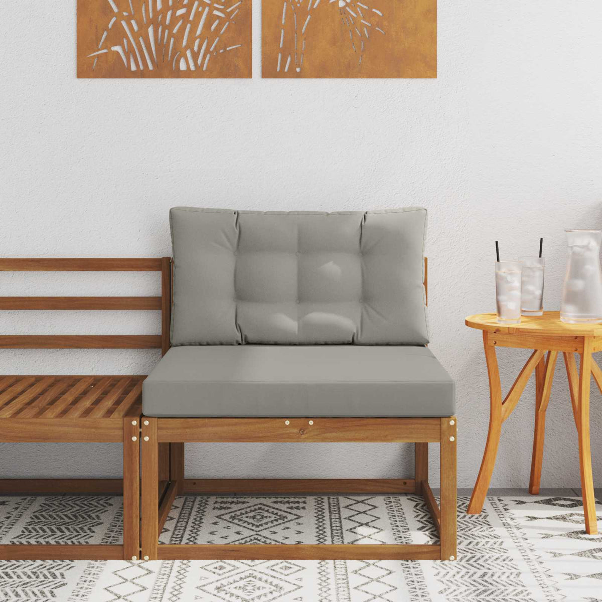 Srednja sofa za van Prirodna