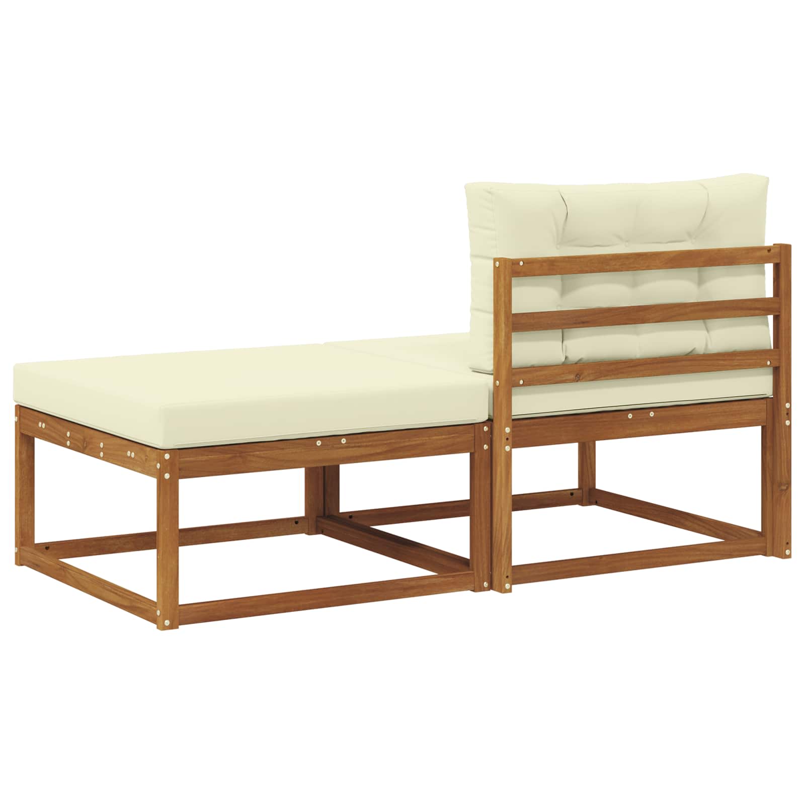 Sekcionalna sofa s jastukom 2 Komad Prirodna