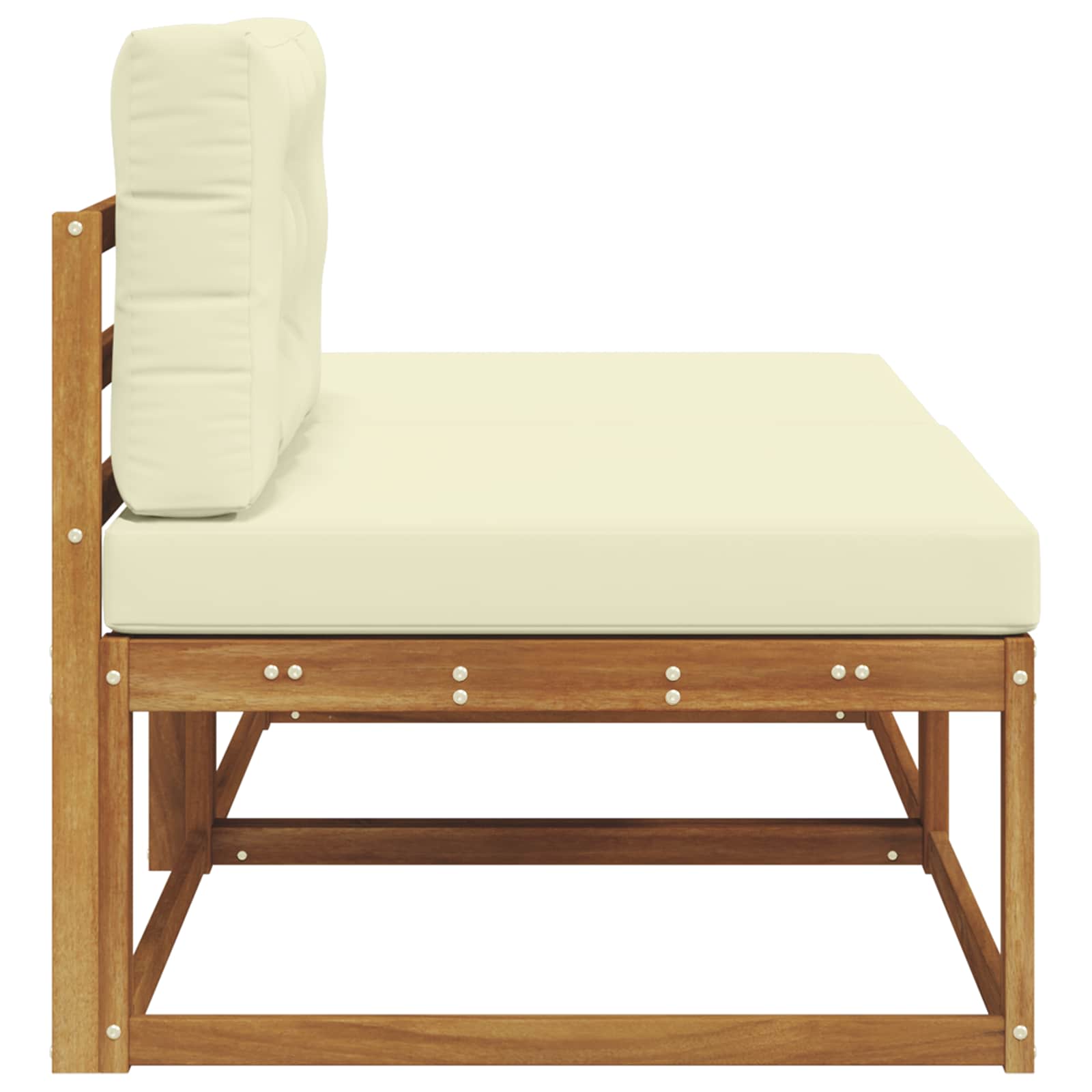 Sekcionalna sofa s jastukom 2 Komad Prirodna