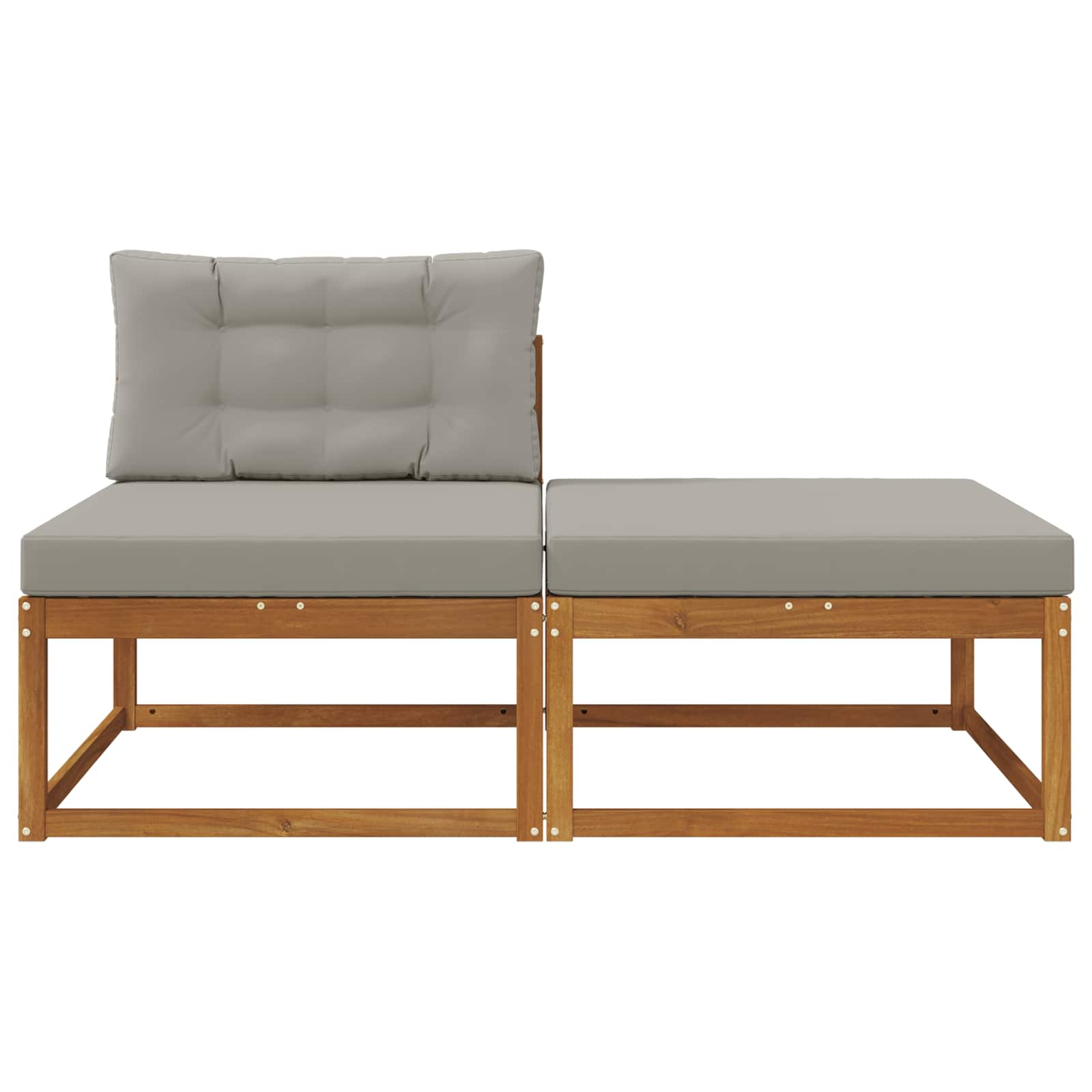 Sekcionalna sofa s jastukom 2 Komad Prirodna