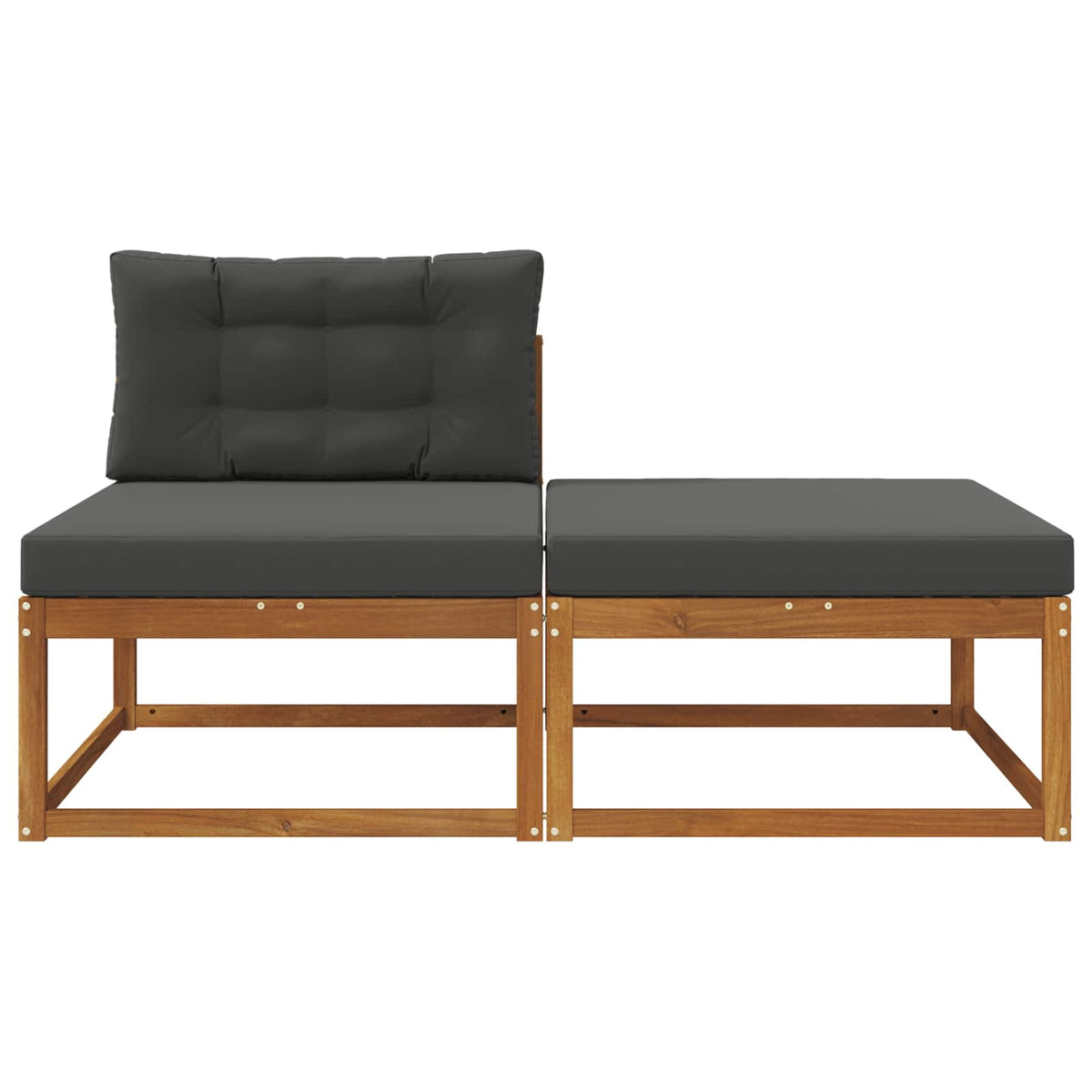 Sekcionalna sofa s jastukom 2 Komad Prirodna