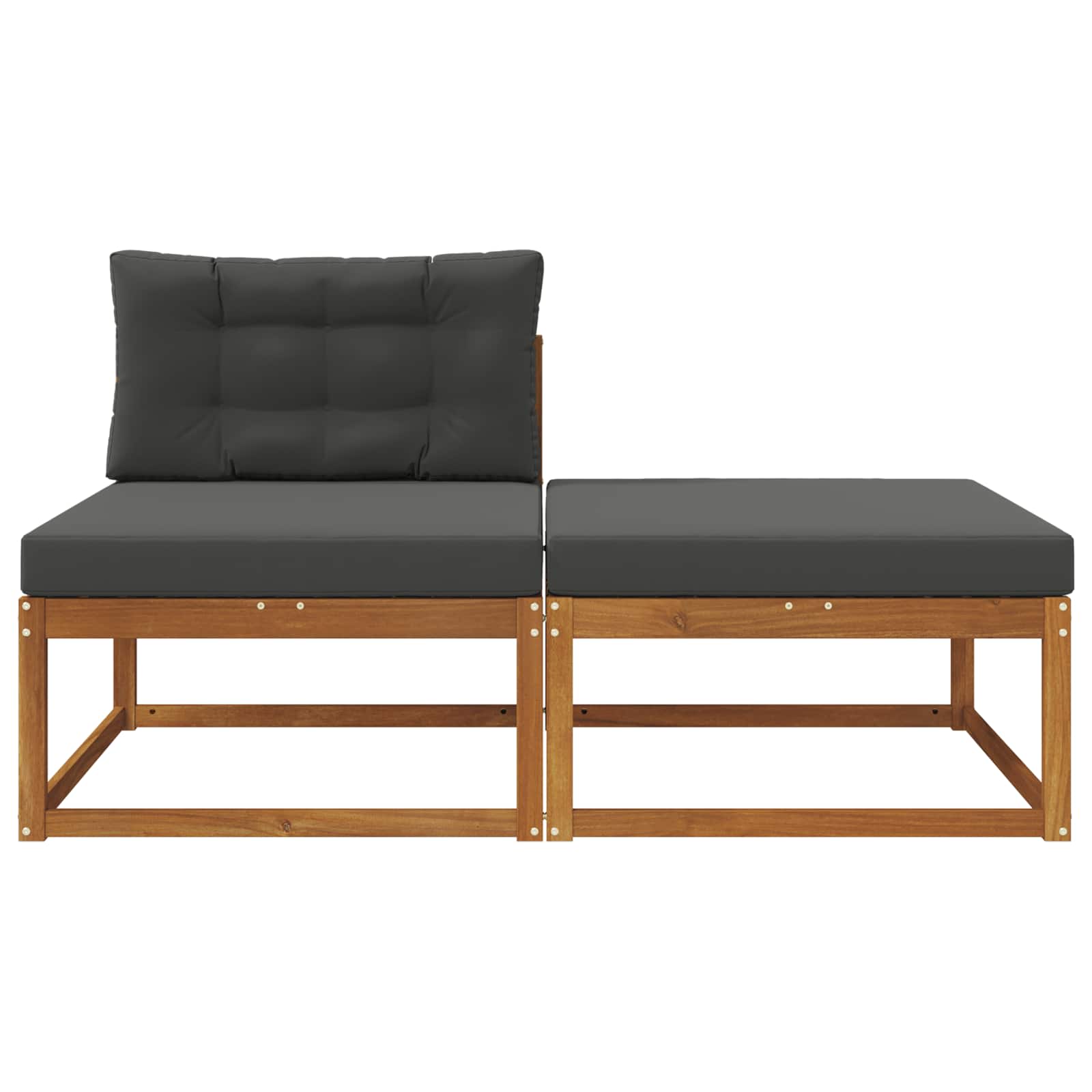 Sekcionalna sofa s jastukom 2 Komad Prirodna