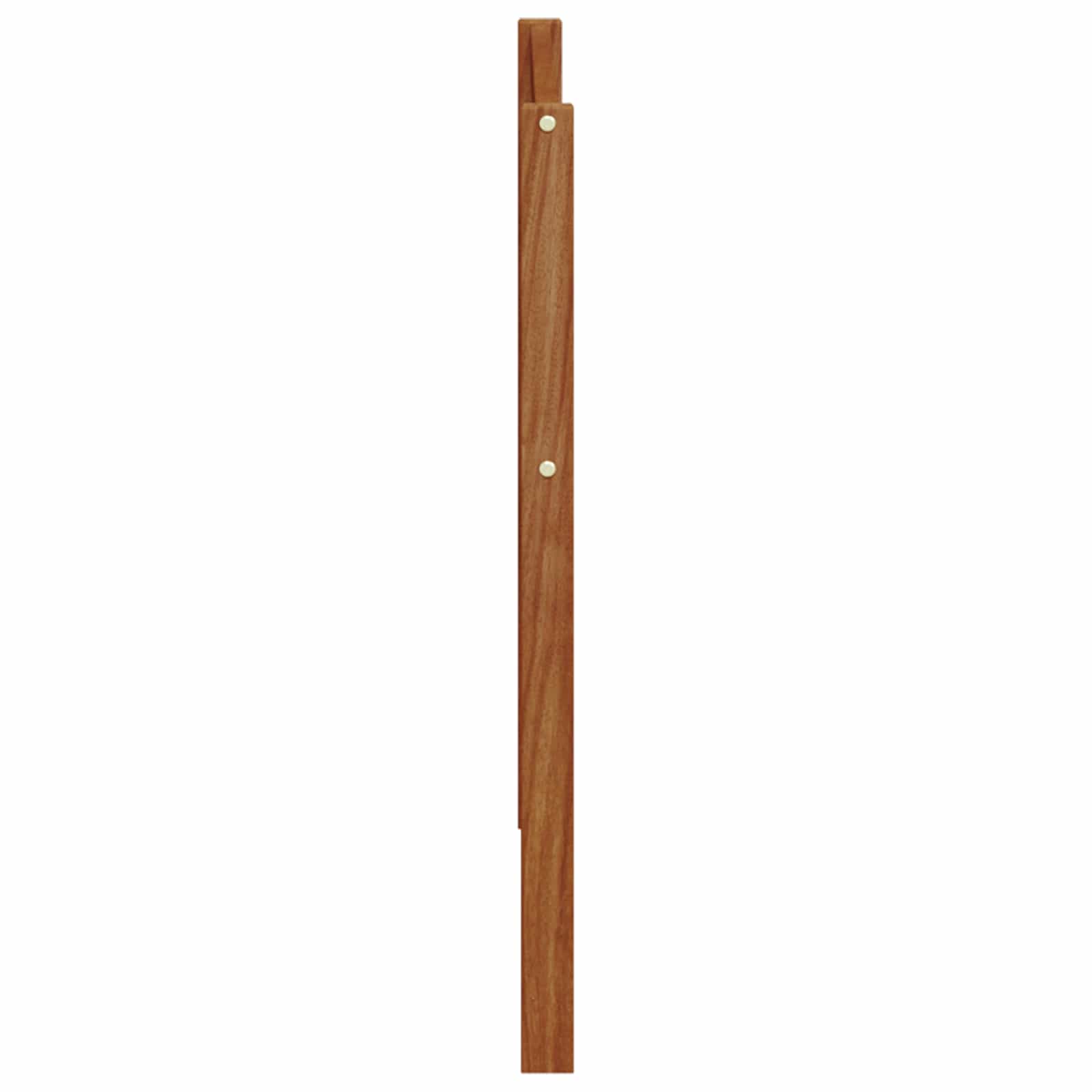 Naslon 2 pcs Prirodna 79 x 4 x 73 cm Čvrsto drvo akacije