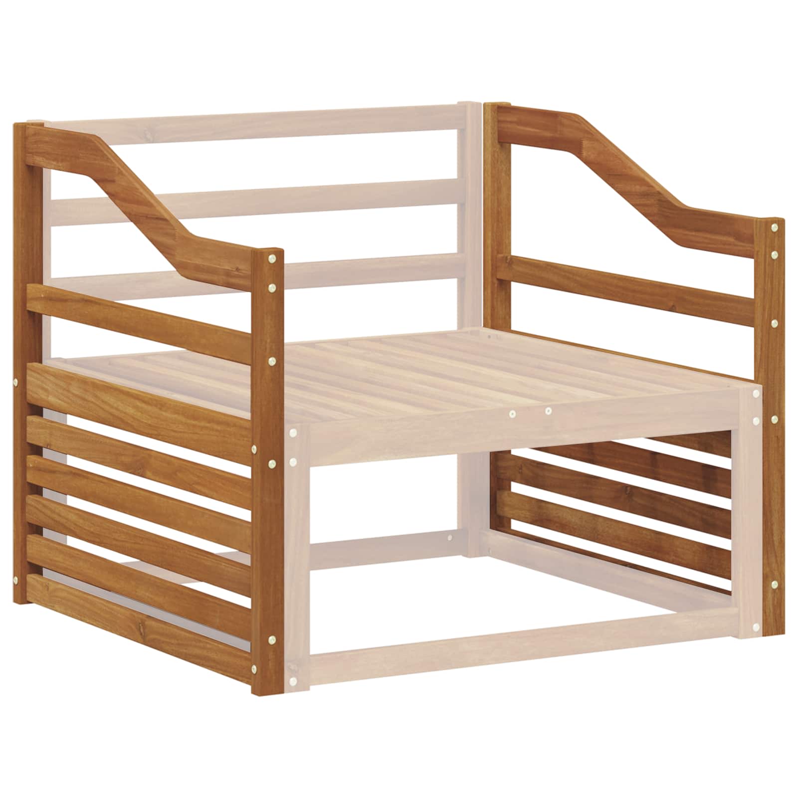 Nasloni ruku 2 pcs Smeđa 79 x 4 x 73 cm Konstruirano drvo