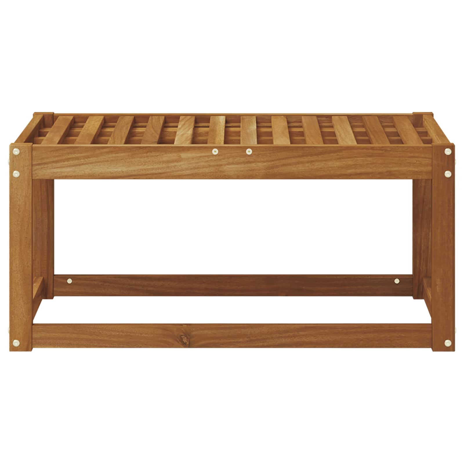 Vanjska klupa Prirodna 79 x 43 x 37 cm Čvrsto drvo akacije