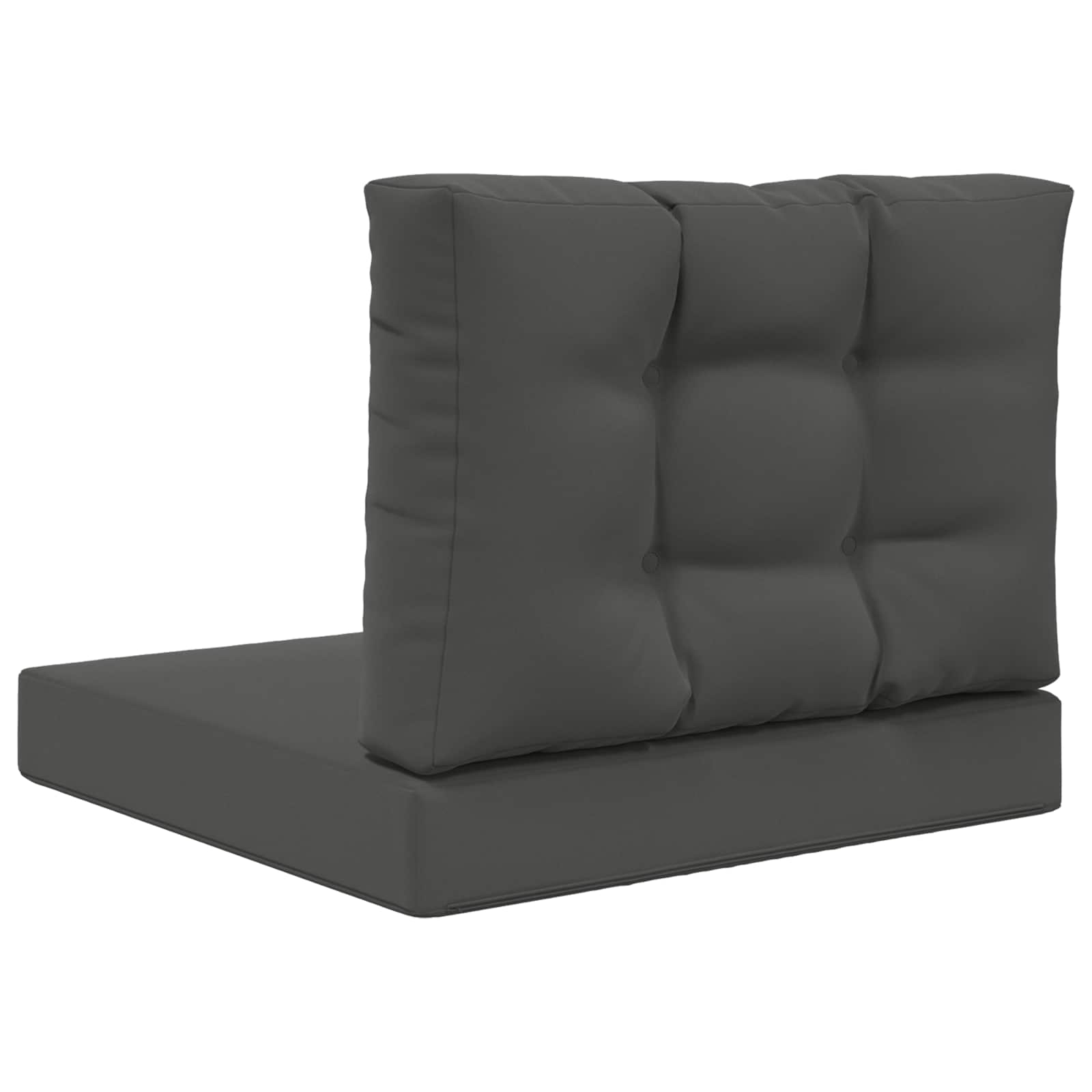 Jastuk za vanjsku sofU 2 pcs Antracit Poliester
