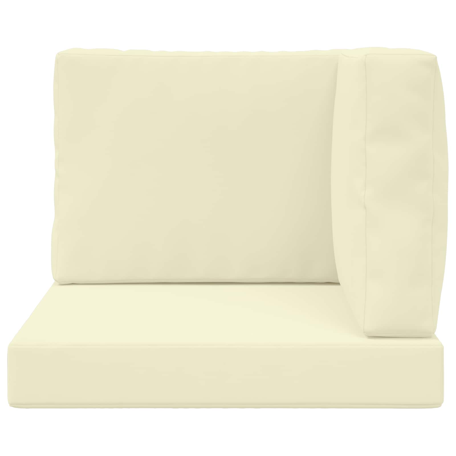 Jastuk za vanjsku sofU 3 pcs Krema Poliester