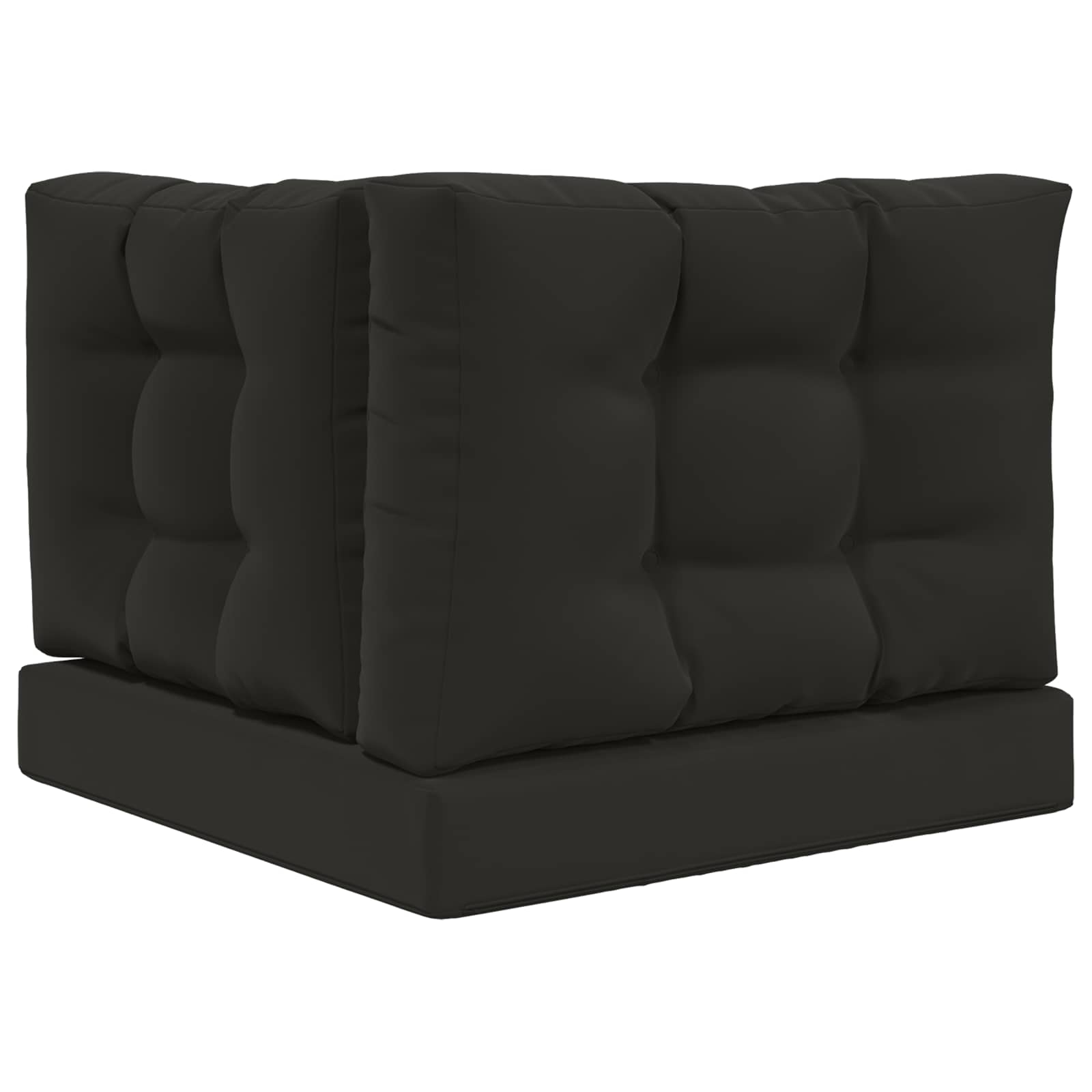 Jastuk za vanjsku sofU 3 pcs Crna Poliester