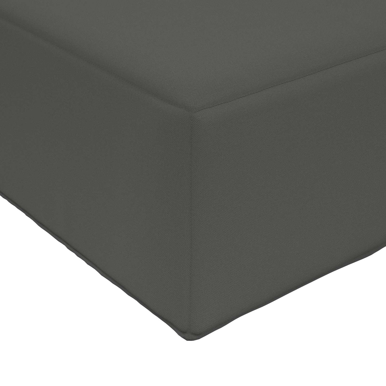 Jastuk za vanjsku sofU Antracit 80 x 80 x 8 cm Poliester