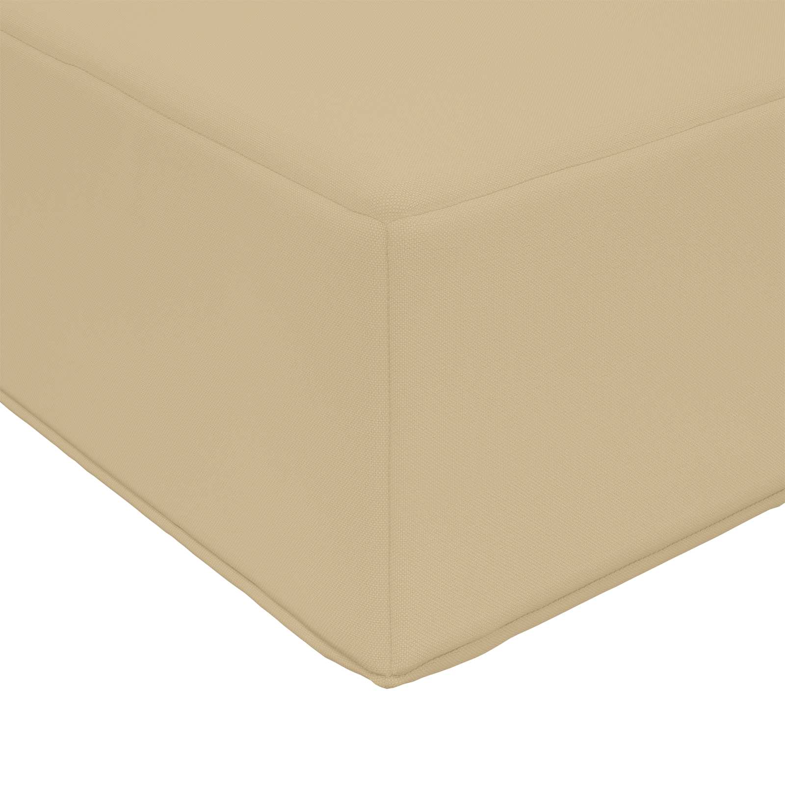 Jastuk za vanjsku sofU Bež 80 x 80 x 8 cm Poliester