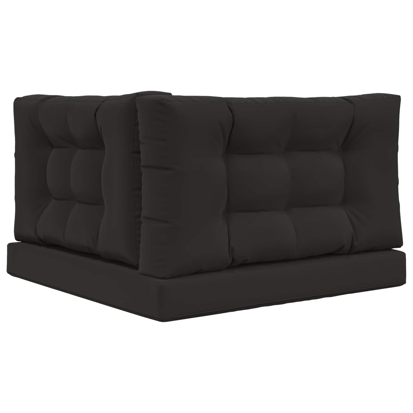 Jastuk za vanjsku sofU 3 pcs Crna Poliester