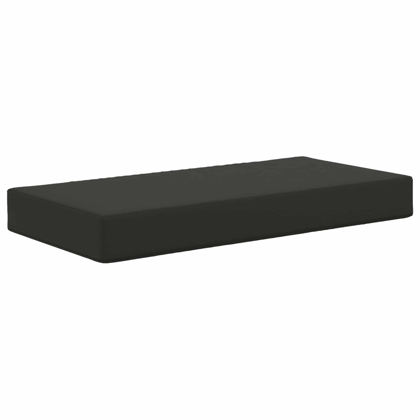 Jastučić za sjedenje na otvorenom Crna 80 x 40 x 8 cm