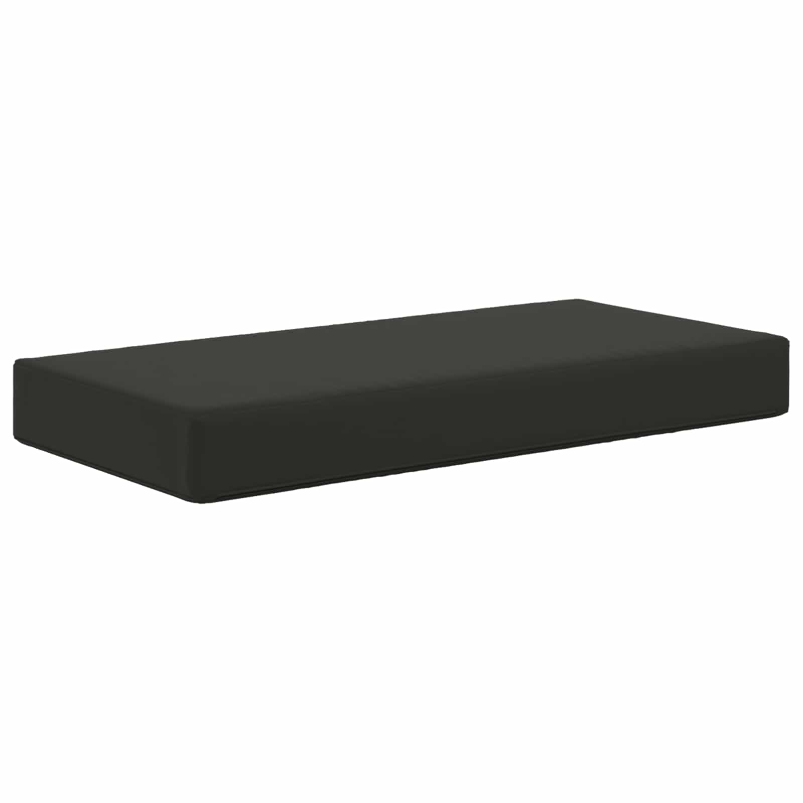 Jastučić za sjedenje na otvorenom Crna 80 x 40 x 8 cm