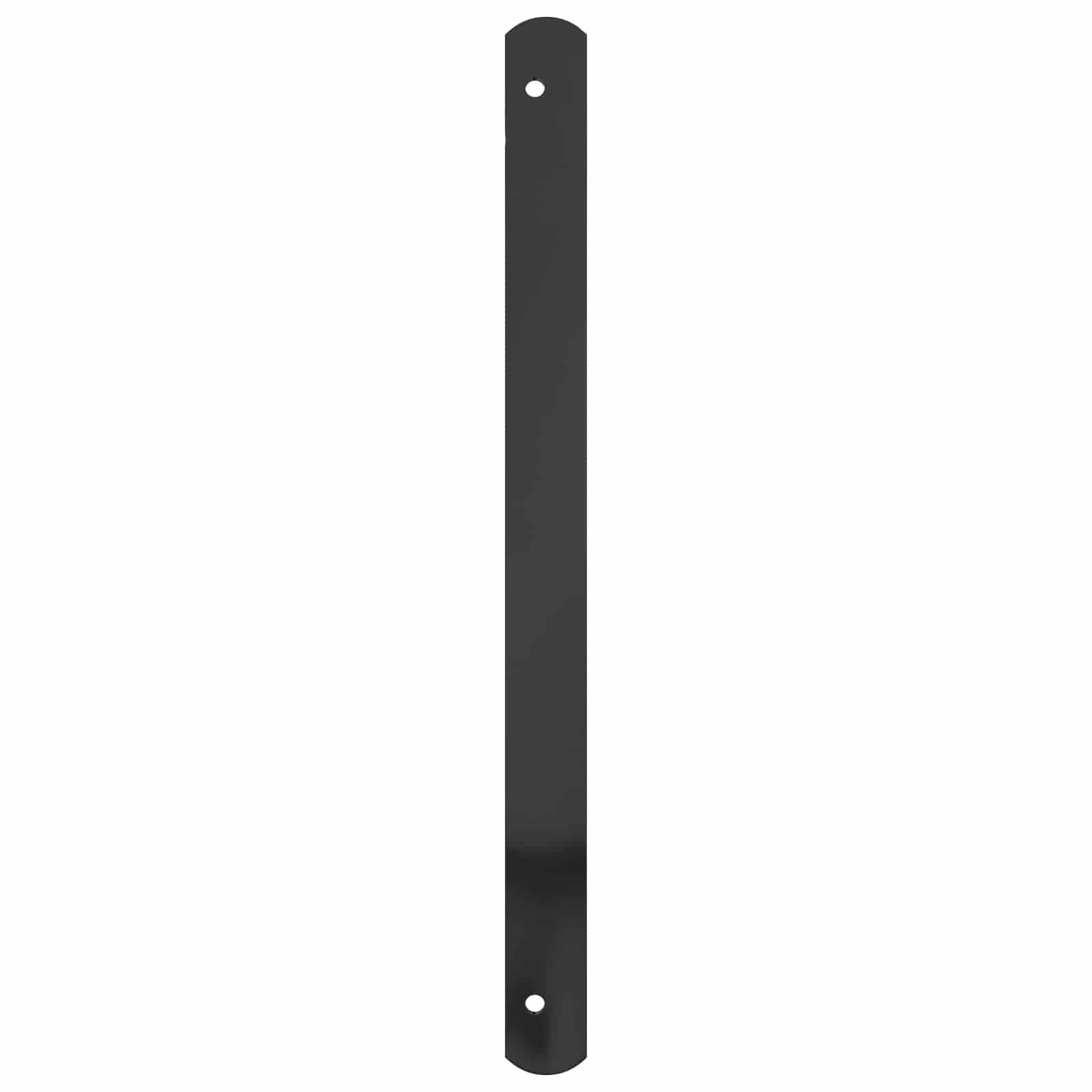 Rešetka za prozor 75.5 x 45 cm Čelik s prahom premazan Crna