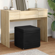 Stolica Crna 41 x 41 x 40 cm Tkanina i konstruirano drvo