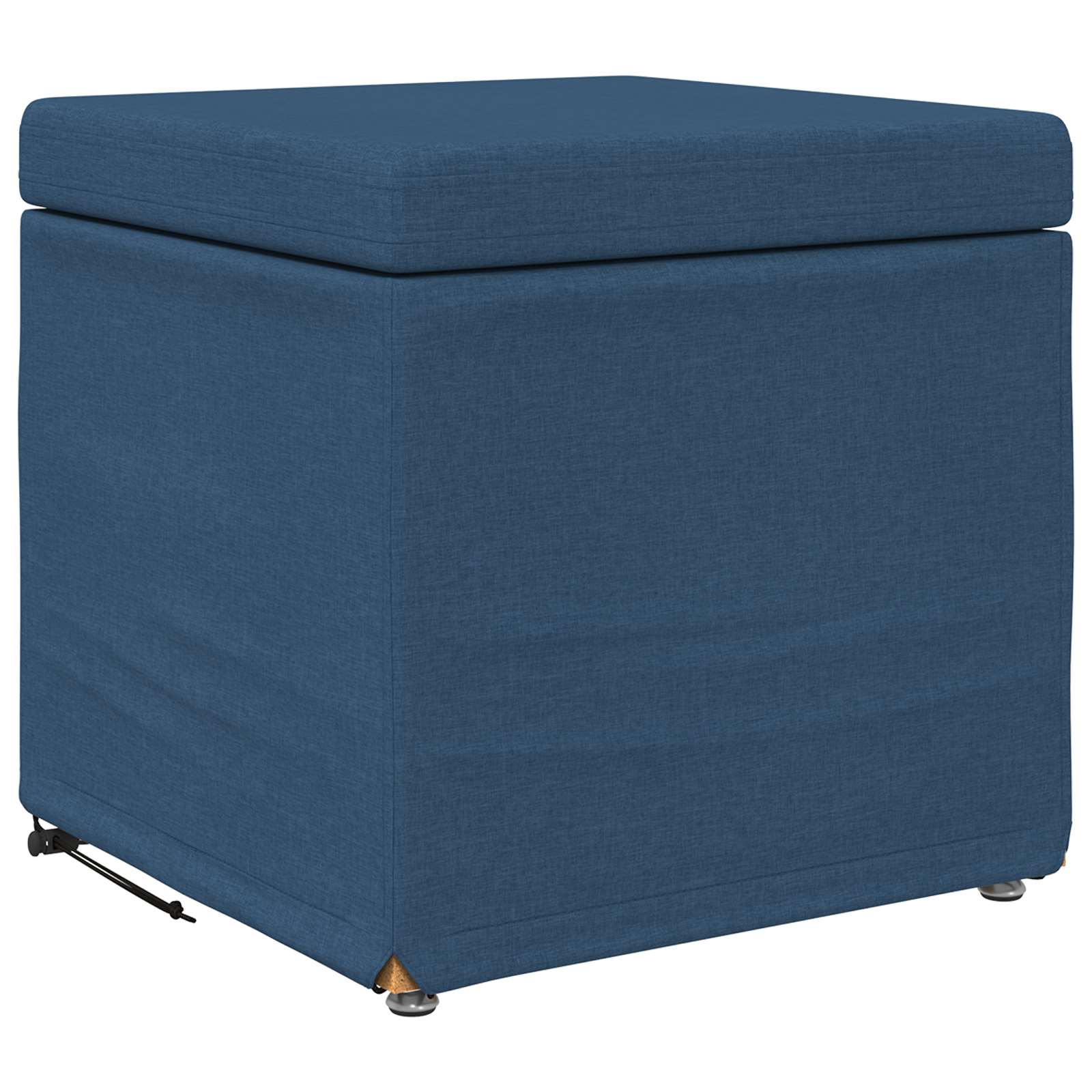 Stolica Plava 41 x 41 x 40 cm Tkanina i konstruirano drvo