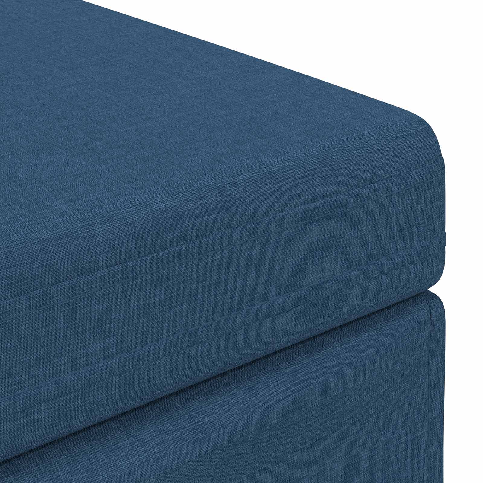 Stolica Plava 61 x 41 x 40 cm Tkanina i konstruirano drvo