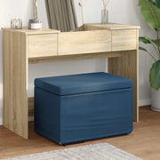 Stolica Plava 61 x 41 x 40 cm Tkanina i konstruirano drvo