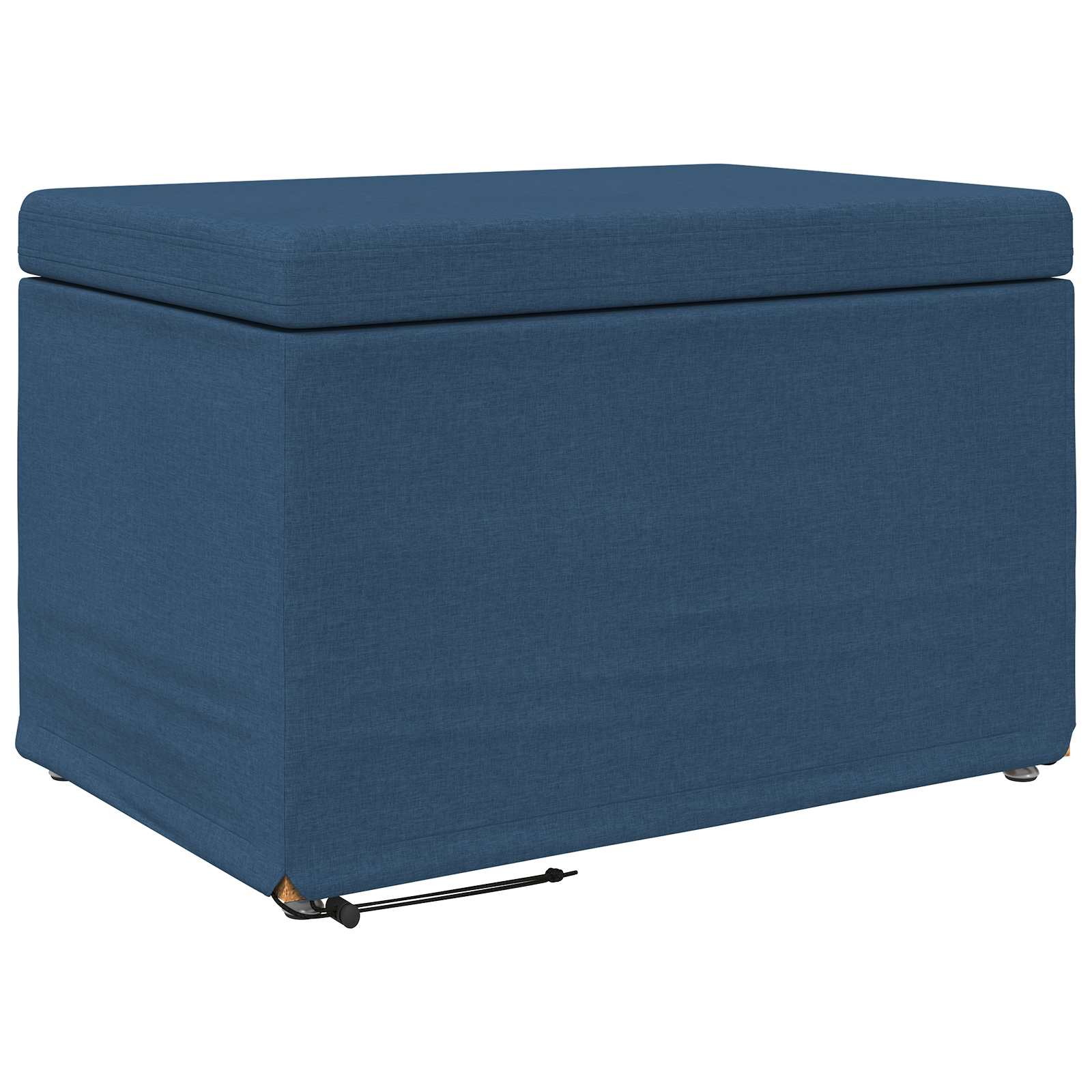 Stolica Plava 61 x 41 x 40 cm Tkanina i konstruirano drvo
