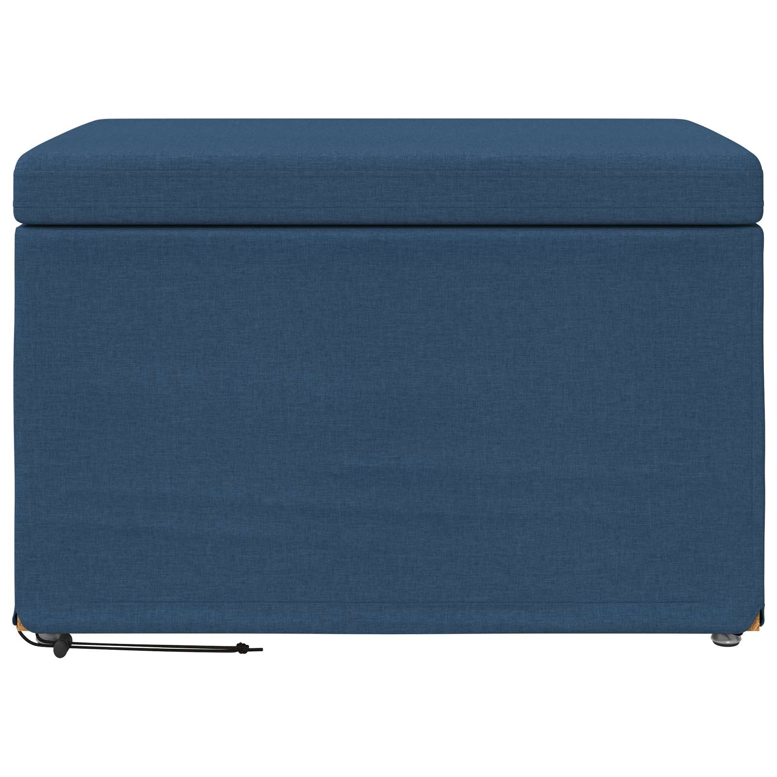Stolica Plava 61 x 41 x 40 cm Tkanina i konstruirano drvo