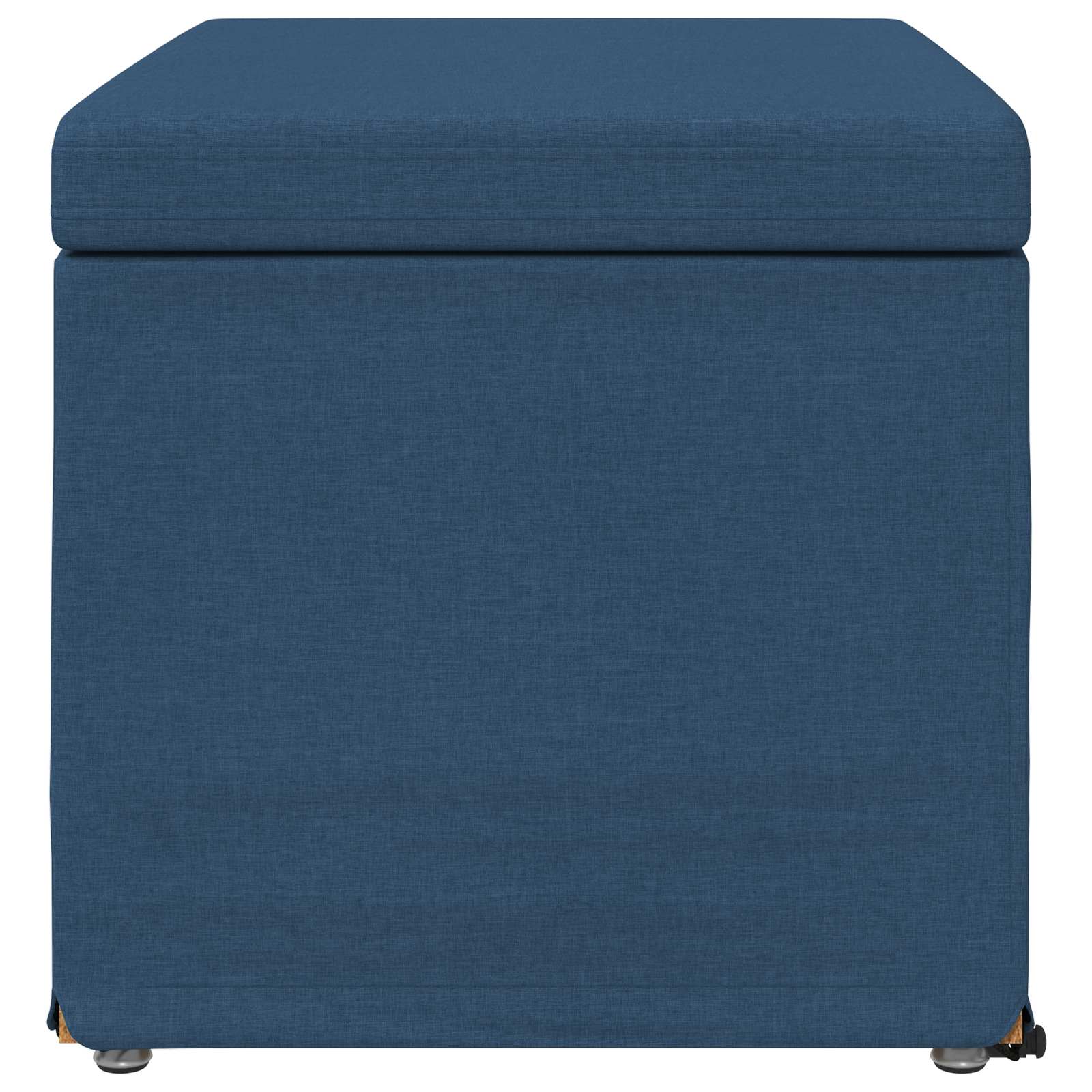 Stolica Plava 61 x 41 x 40 cm Tkanina i konstruirano drvo