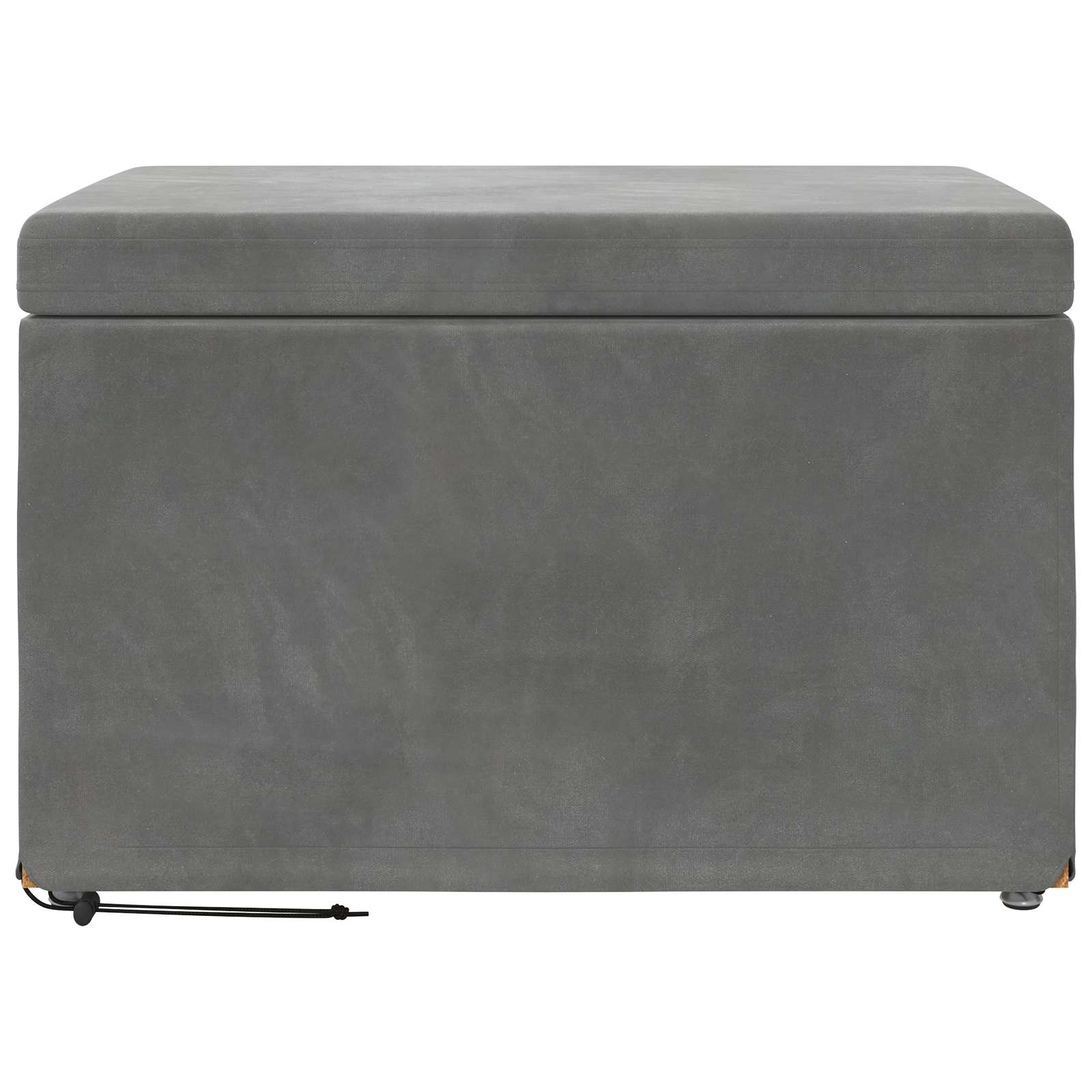 Stolica Tamno siva 61 x 41 x 40 cm Svileni i Fino Radeći Drvo