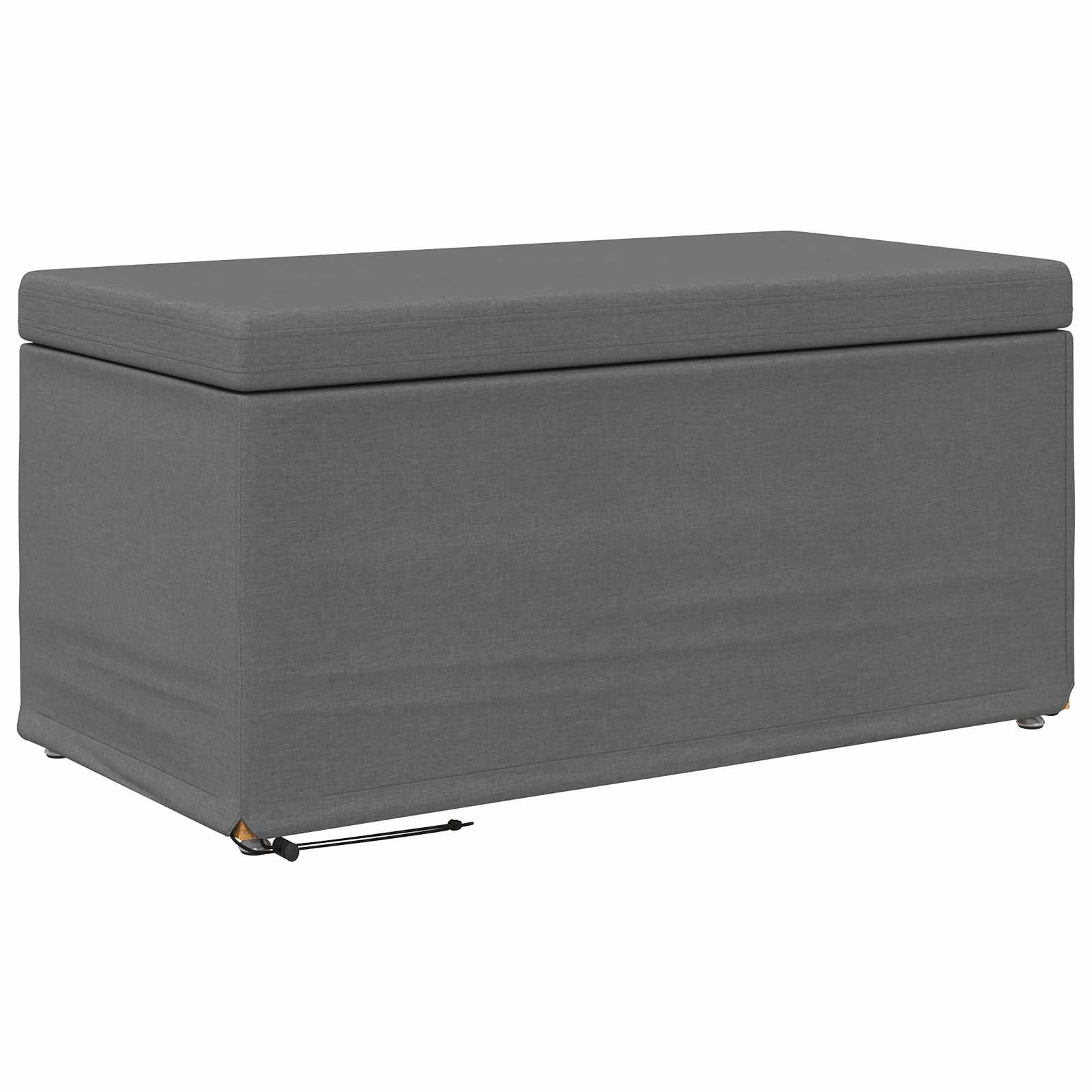 Stolica Tamno siva 81 x 41 x 40 cm Tkanina i konstruirano drvo