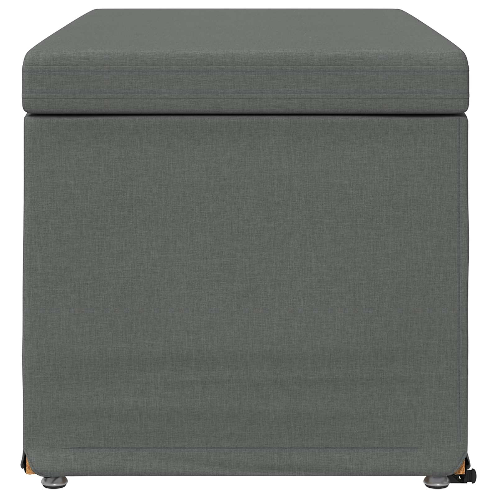 Stolica Tamno siva 81 x 41 x 40 cm Tkanina i konstruirano drvo