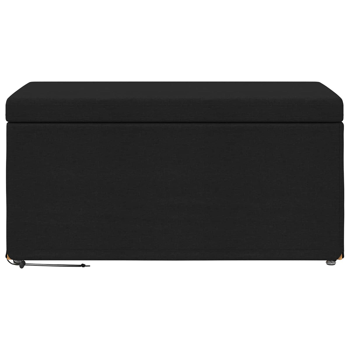 Stolica Crna 81 x 41 x 40 cm Tkanina i konstruirano drvo