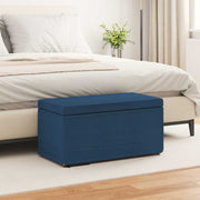 Stolica Plava 81 x 41 x 40 cm Tkanina i konstruirano drvo