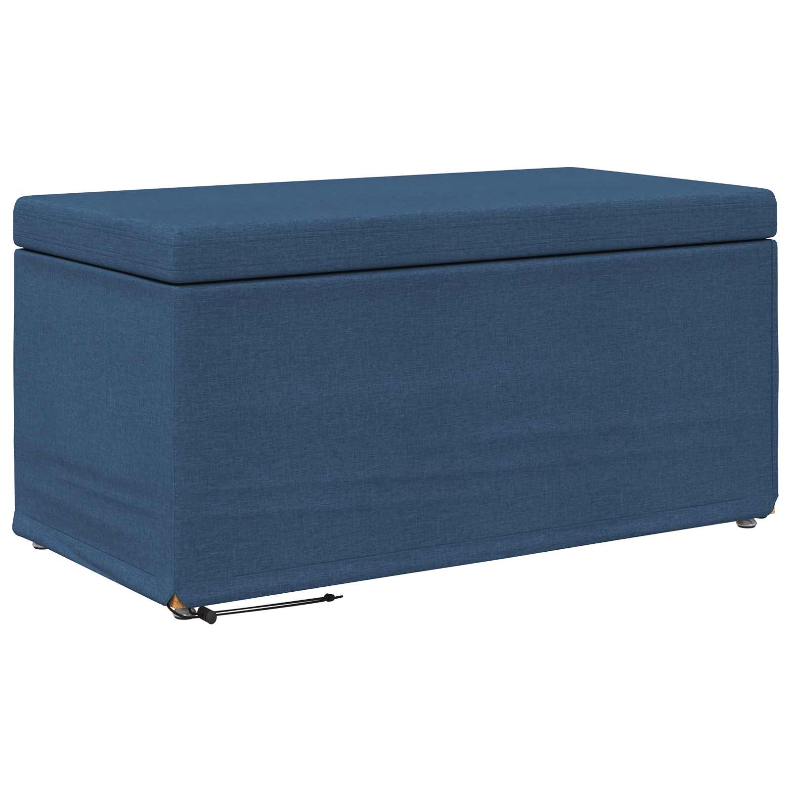 Stolica Plava 81 x 41 x 40 cm Tkanina i konstruirano drvo