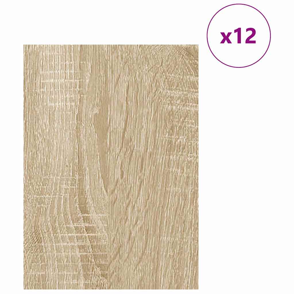 Dekor Paneli 12 pcs Sonoma hrast 30 x 42 x 0.27 cm