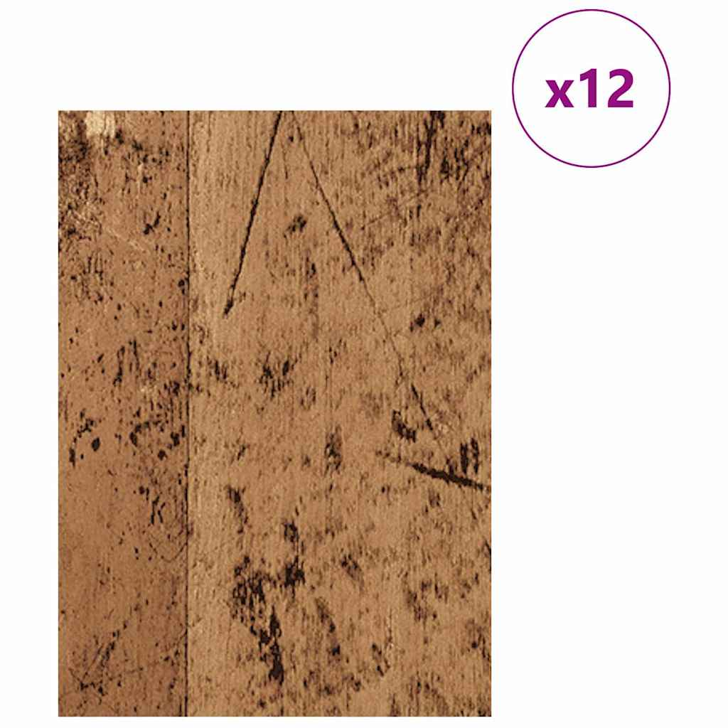 Dekor Paneli 12 pcs Staro drvo 30 x 42 x 0.27 cm