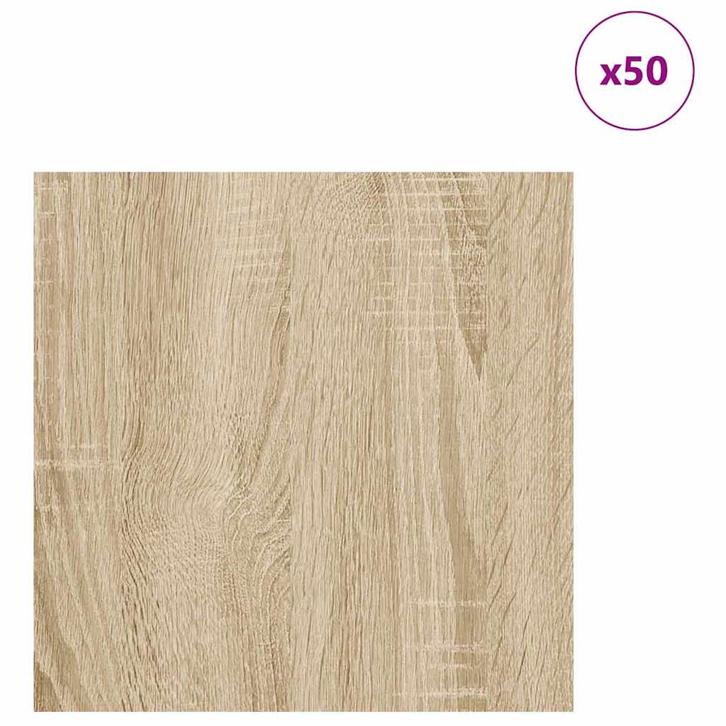 Dekor Paneli 50 pcs Sonoma hrast 30 x 30 x 0.27 cm