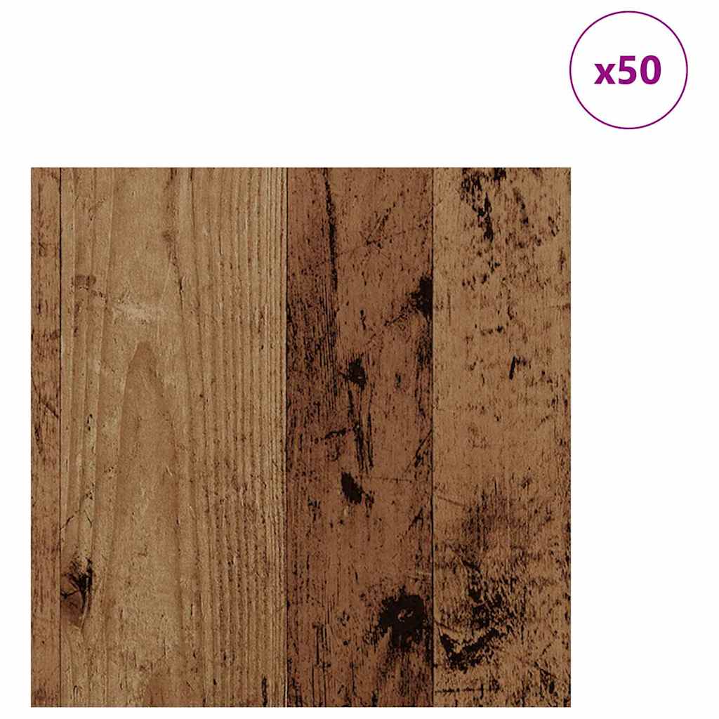 Dekor Paneli 50 pcs Staro drvo 30 x 30 x 0.27 cm