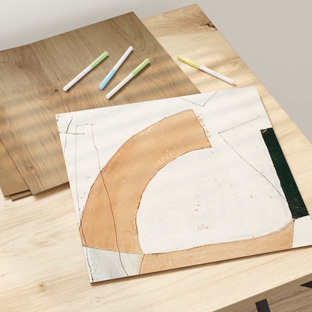 Dekor Paneli 50 pcs Umjetnički hrast 30 x 30 x 0.27 cm