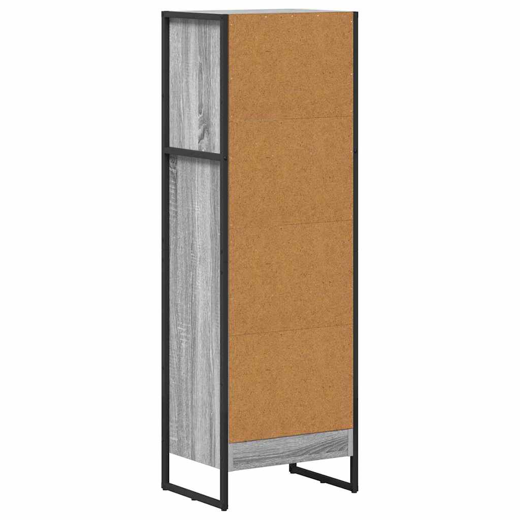 Ormarić za knjige Siva Sonoma 40 x 30 x 121 cm