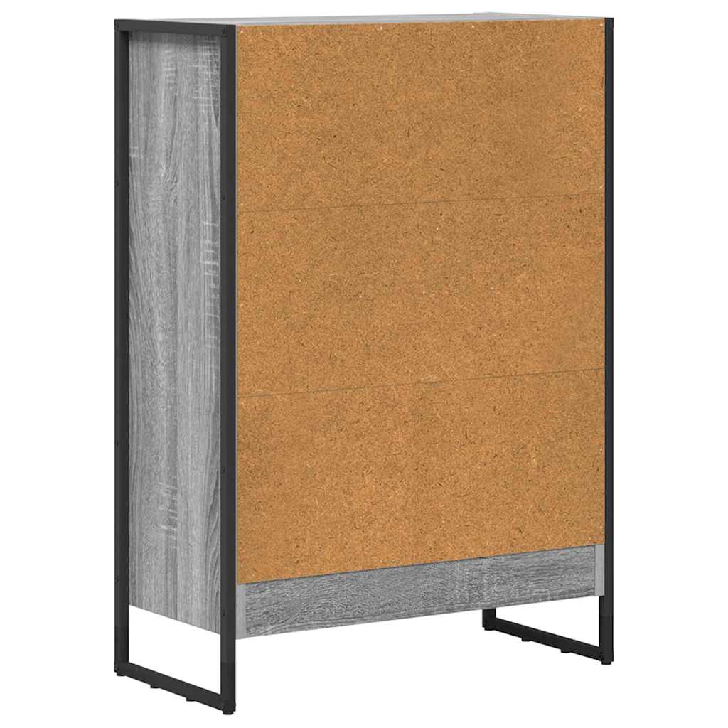 Ormarić za knjige Siva Sonoma 60 x 30 x 86,5 cm