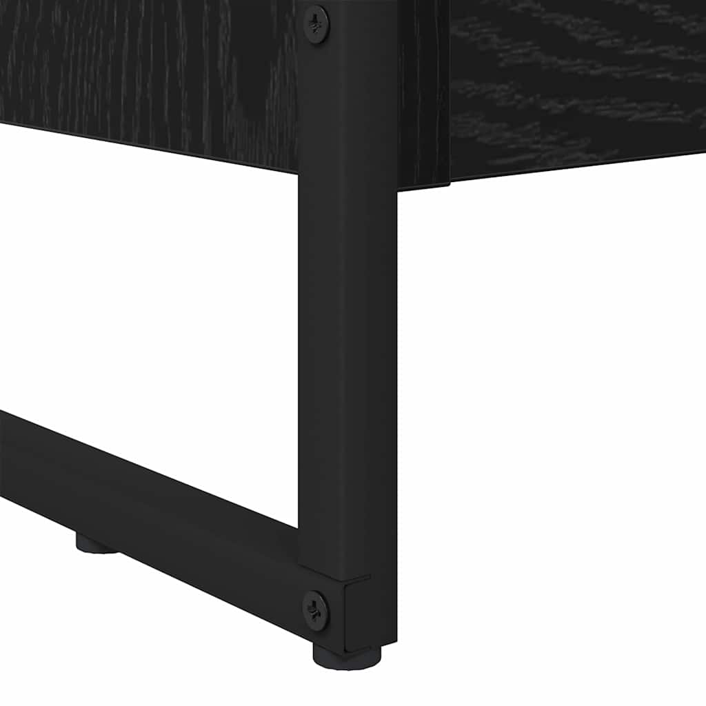 Ormarić za knjige Crni hrast 60 x 30 x 121 cm Konstruirano drvo