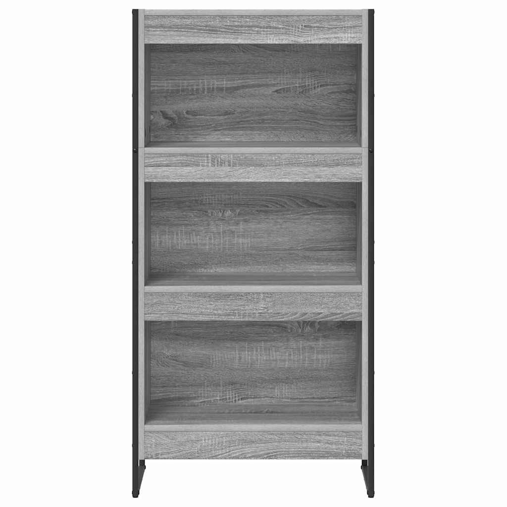 Ormarić za knjige Siva Sonoma 60 x 30 x 121 cm