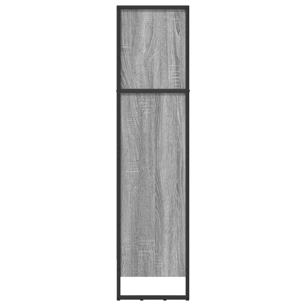 Ormarić za knjige Siva Sonoma 60 x 30 x 121 cm