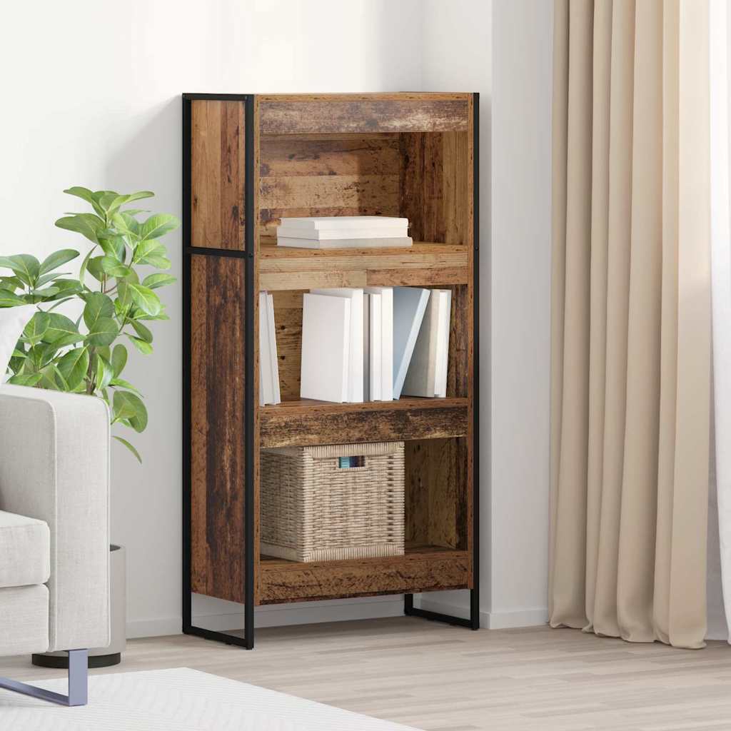 Ormarić za knjige Staro drvo 60 x 30 x 121 cm Konstruirano drvo