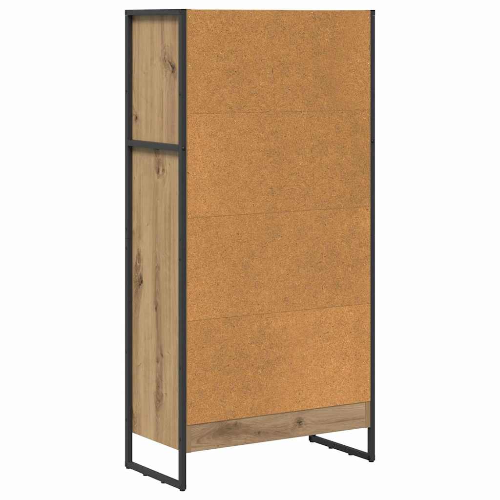 Ormarić za knjige Umjetnička hrastovina 60 x 30 x 121 cm