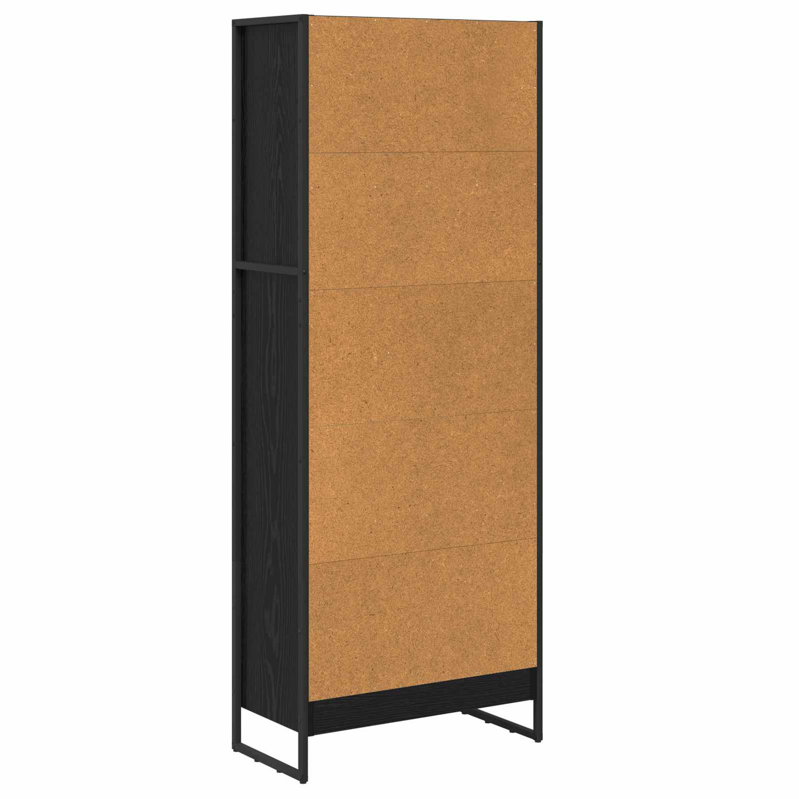 Ormarić za knjige Crni hrast 60 x 30 x 155 cm Konstruirano drvo