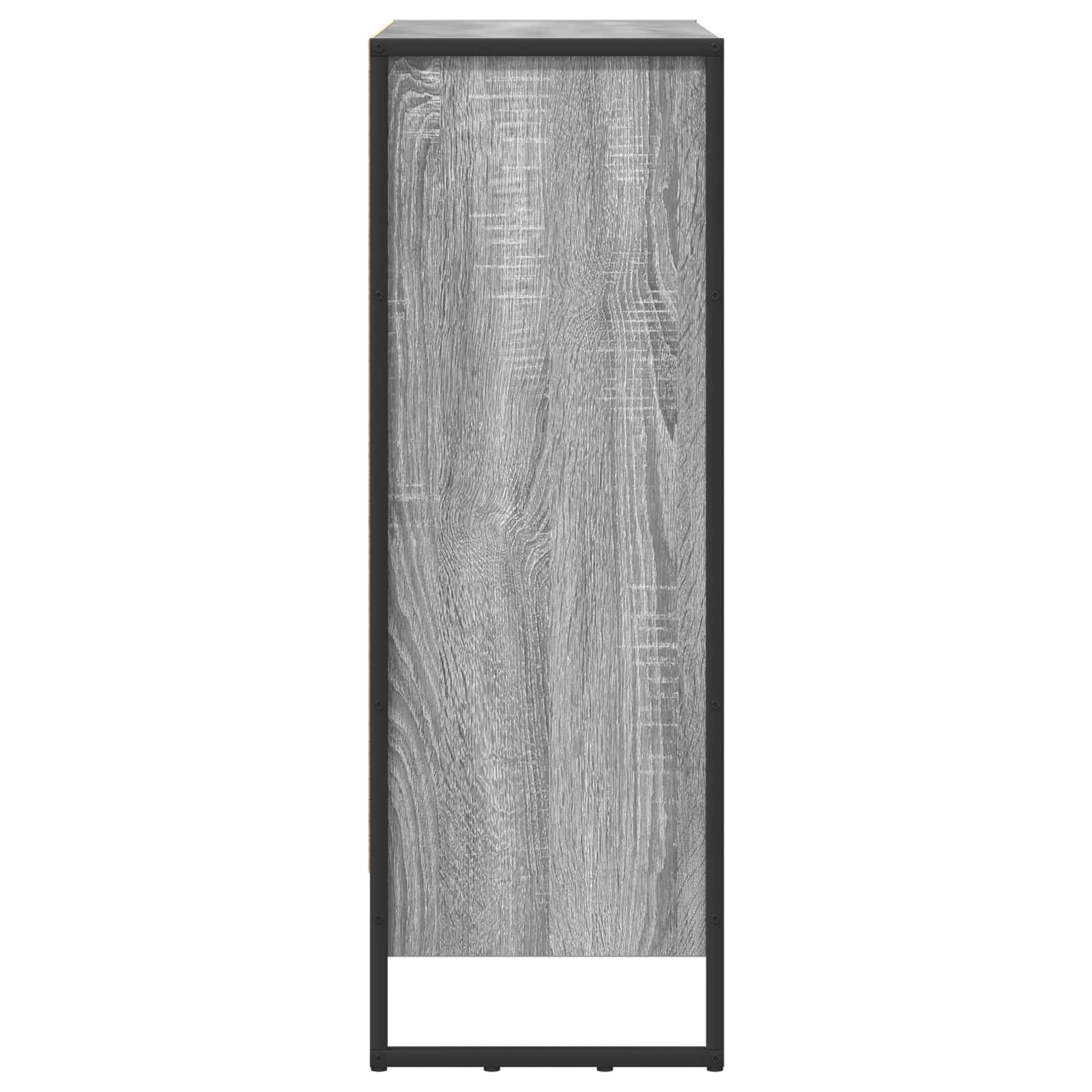 Ormarić za knjige Siva Sonoma 80 x 30 x 86,5 cm