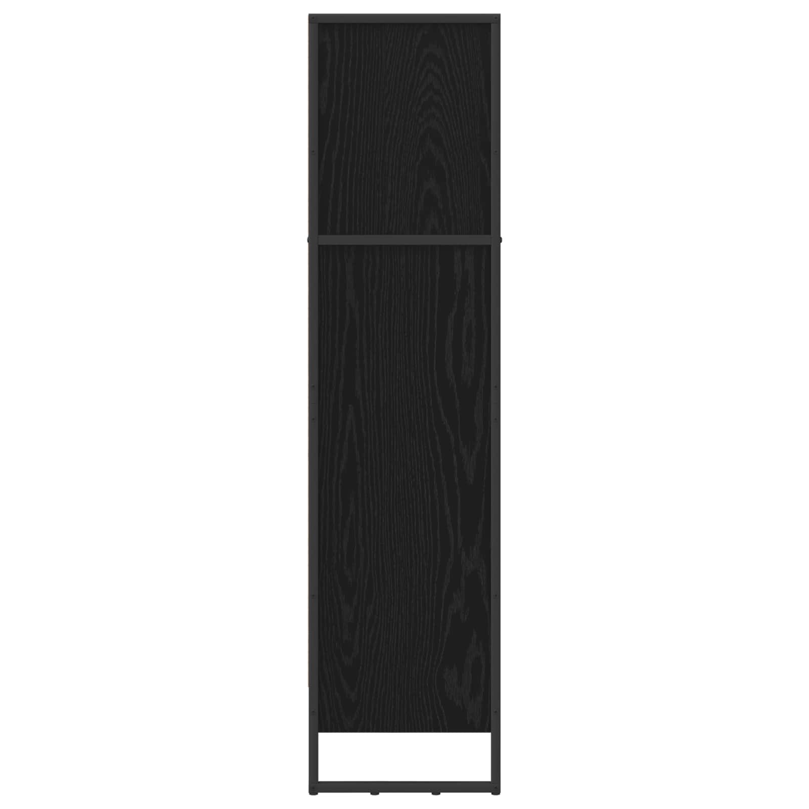 Ormarić za knjige Crni hrast 80 x 30 x 121 cm Konstruirano drvo