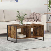 Kava Stol Dimni hrast 80 x 50 x 40 cm Konstruirano drvo