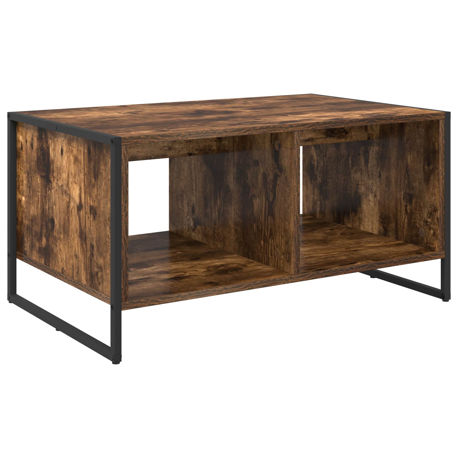Kava Stol Dimni hrast 80 x 50 x 40 cm Konstruirano drvo