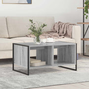 Kava Stol Siva Sonoma 80 x 50 x 40 cm Konstruirano drvo