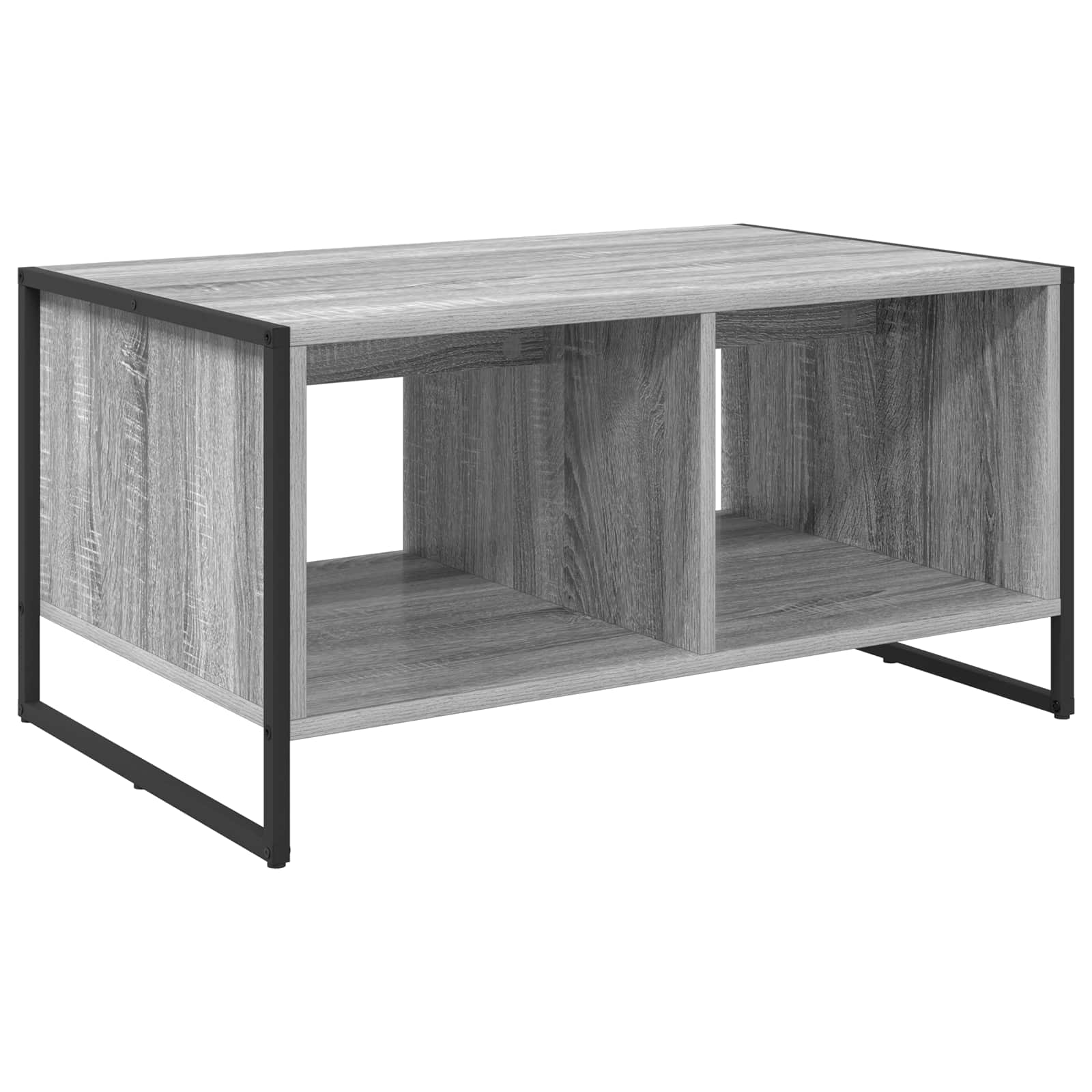 Kava Stol Siva Sonoma 80 x 50 x 40 cm Konstruirano drvo